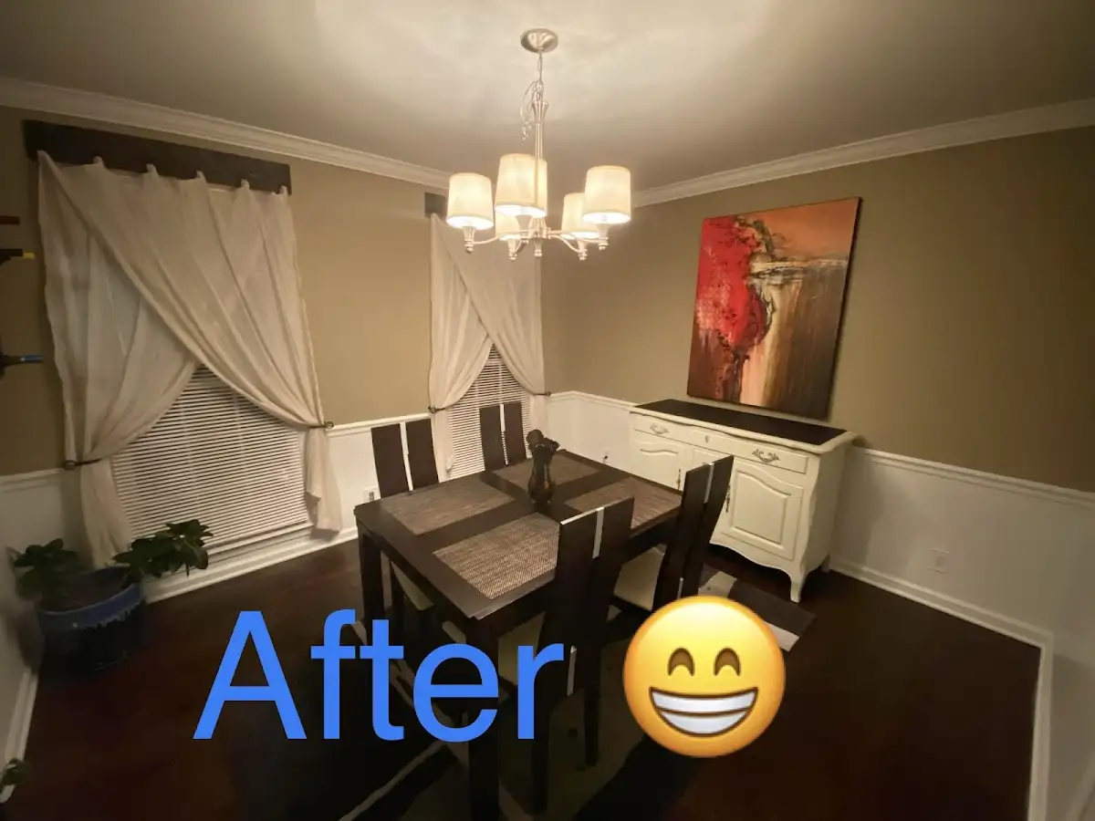Professional dining room restoration after water damage in Poway