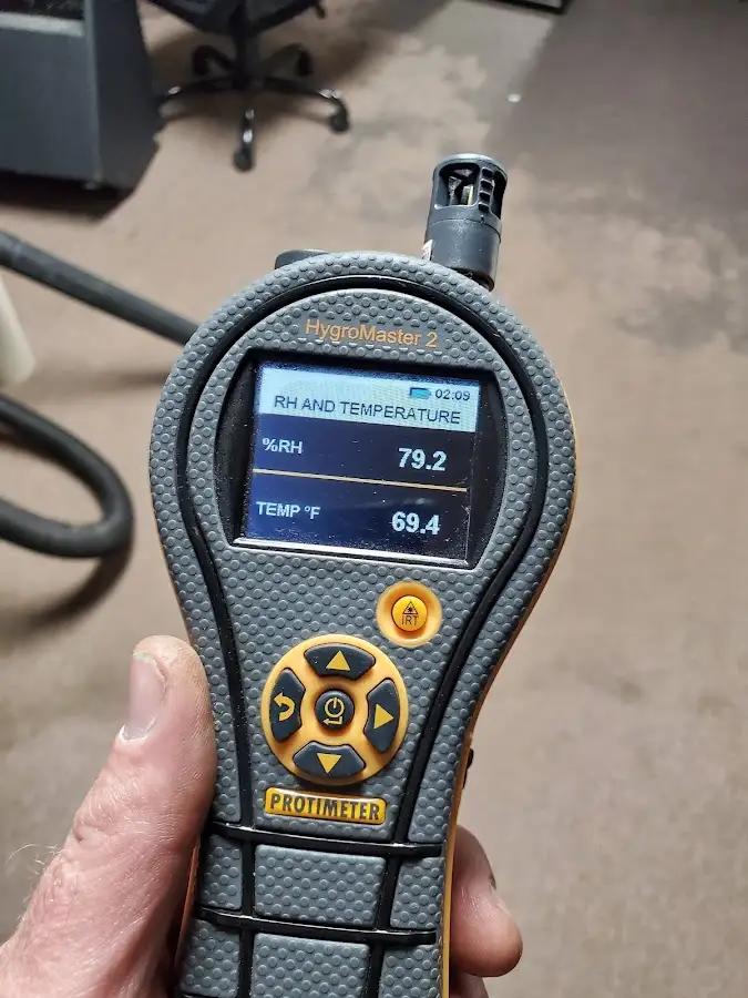 Moisture meter humidity assessment for Mold Remediation & Removal in Poway